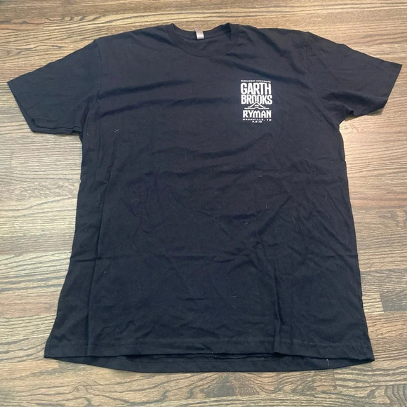 Garth Brooks at the Ryman Garth Radio 2016 black T-shirt size XL - Picture 2 of 5